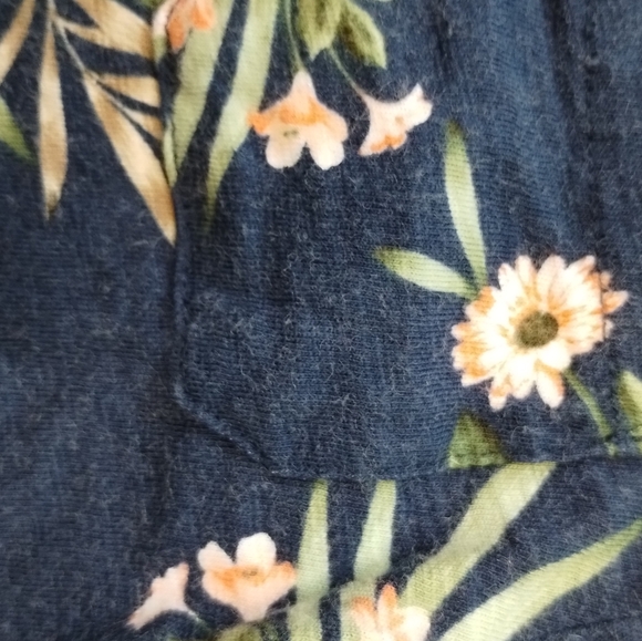 Old Navy Aloha Casual Slub-Knit Floral Polo Short Sleeve for Toddler Boys 4T - Picture 8 of 12